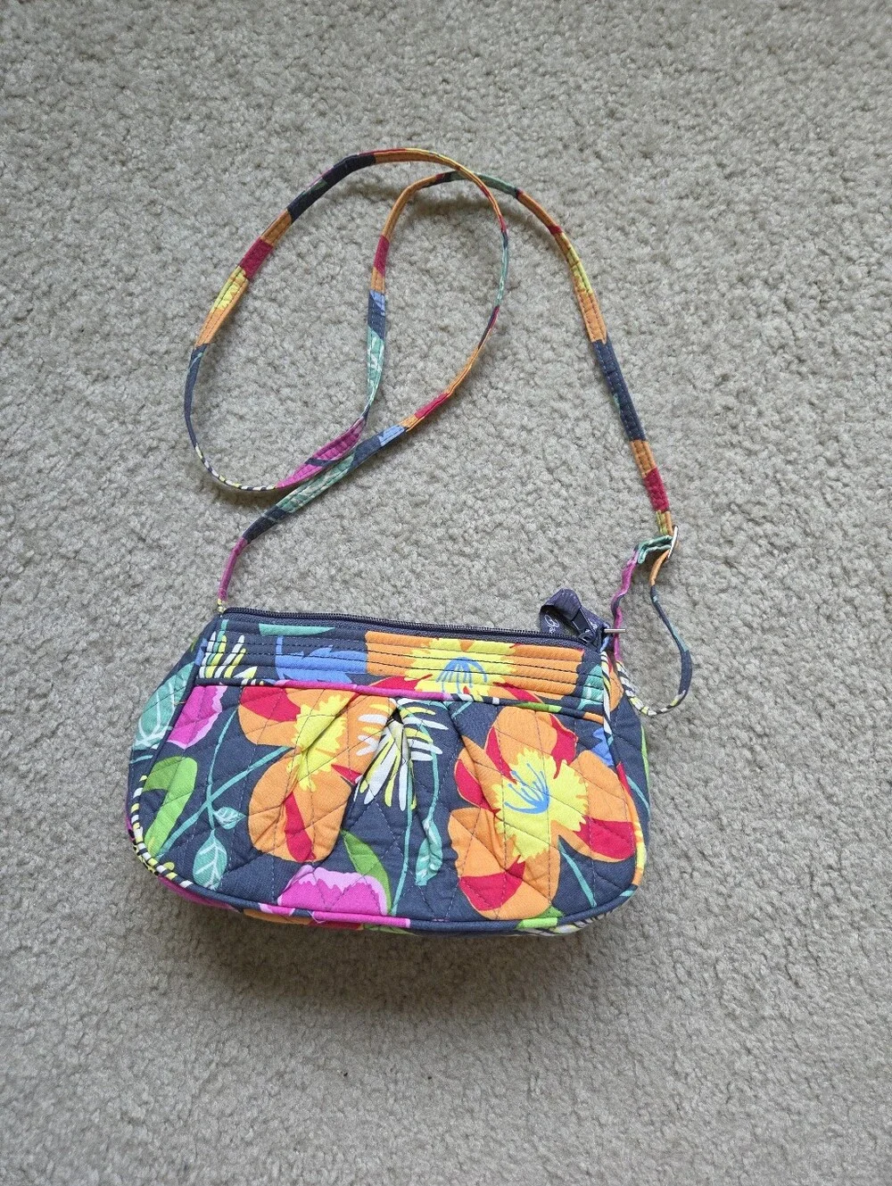 Vera Bradley Frannie crossbody Jazzy blooms